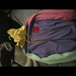 Teddy Fresh Color Block Hoodie